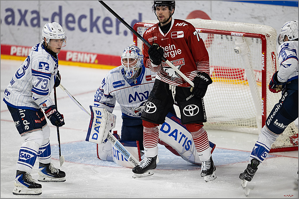 PENNY DEL 1; Kölner Haie - Adler Mannheim; Köln, 27.10.2026