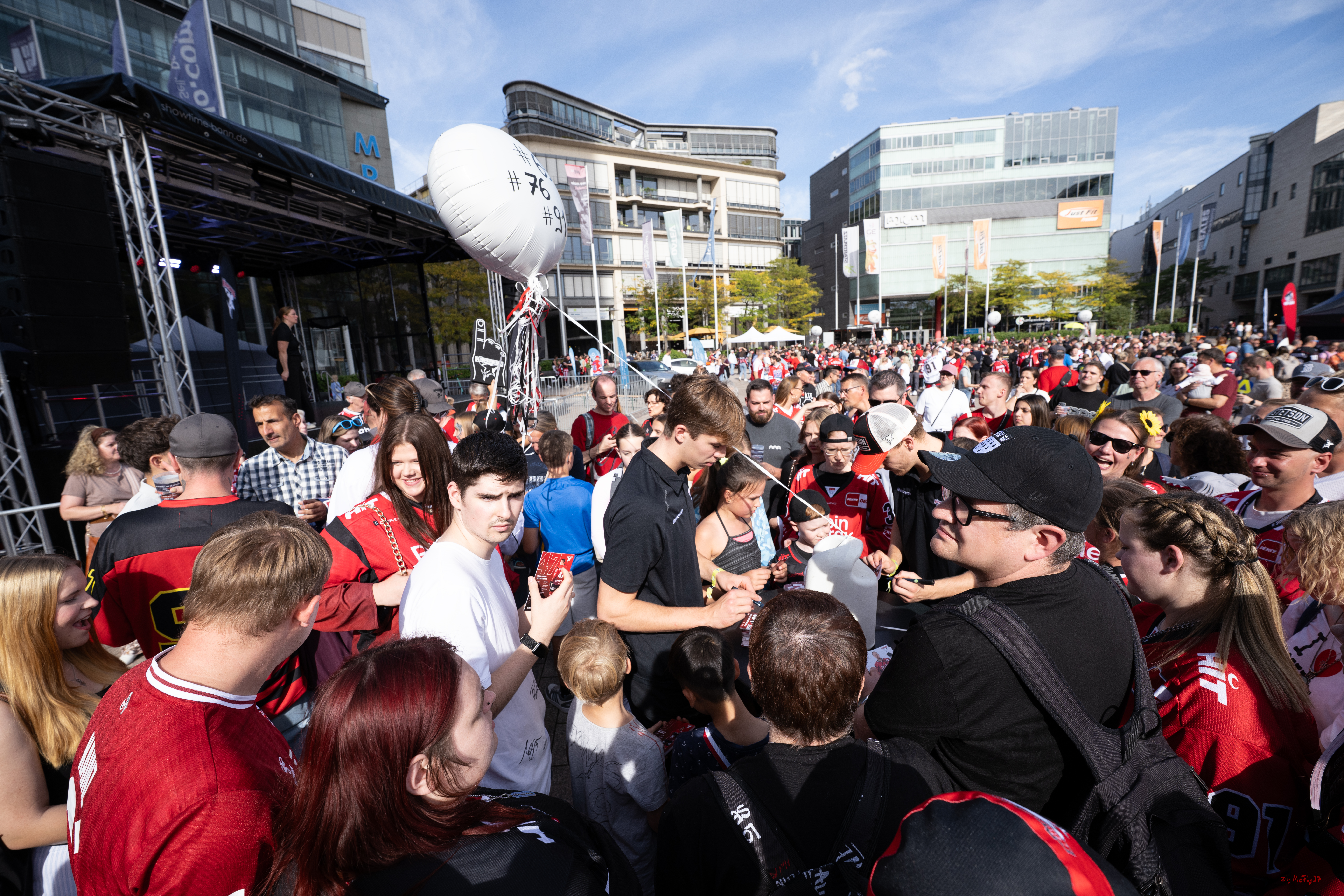 Saisoneröffnungsfeier Kölner Haie; Köln, 06.09.2025