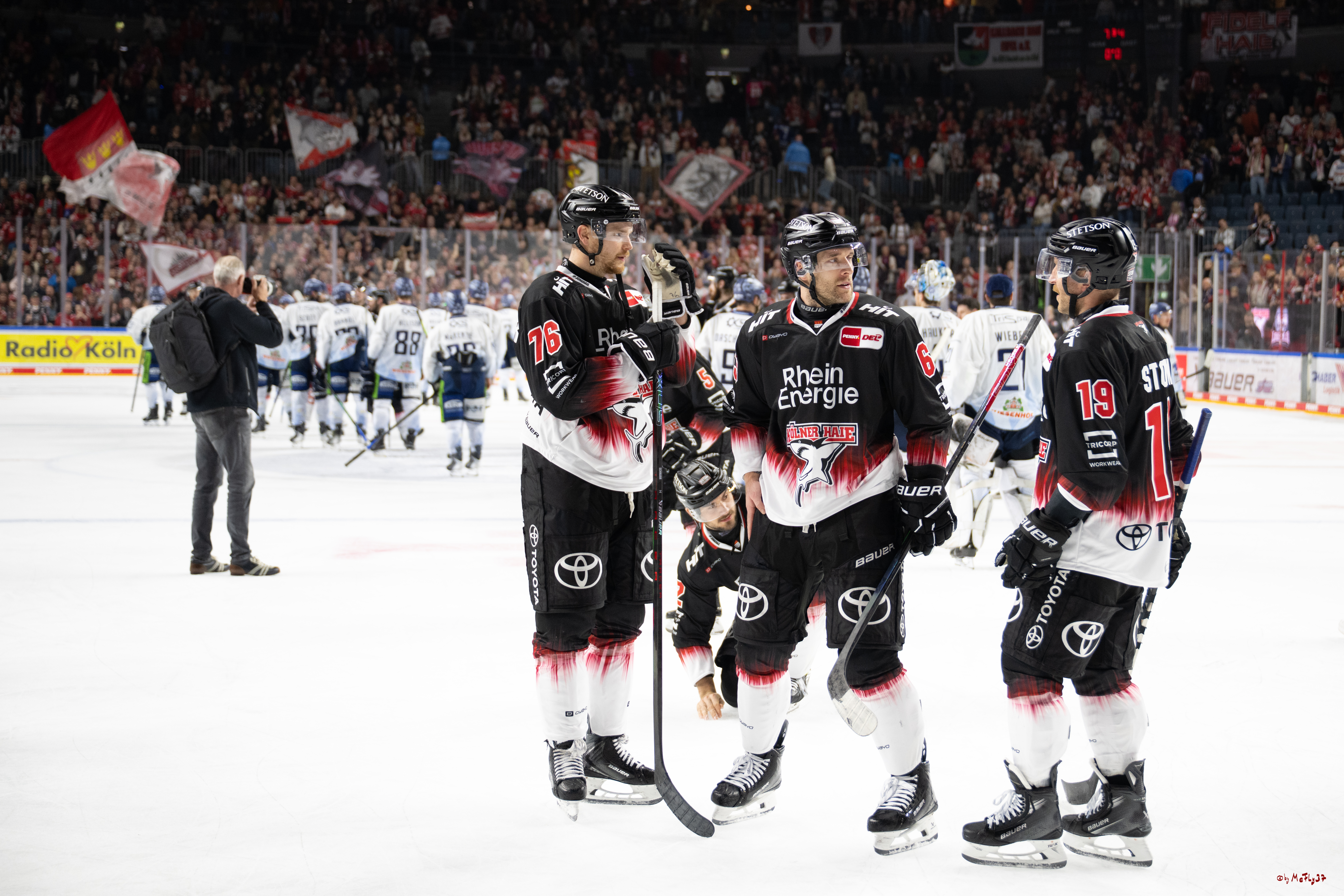 PENNY DEL 1; Kölner Haie - Straubing Tigers; Köln, 19.10.2025