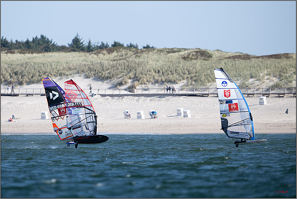PWA - Citroen - World Windsurfing Tour Sylt 2026 - Tag 2 Freestyle Men - Slalom Men Training; Sylt Westerland, 27.09.2026