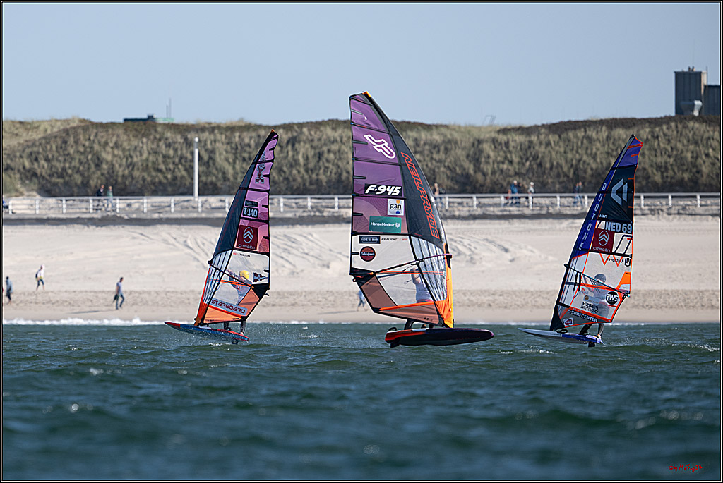 PWA - Citroen - World Windsurfing Tour Sylt 2026 - Tag 2 Freestyle Men - Slalom Men Training; Sylt Westerland, 27.09.2026