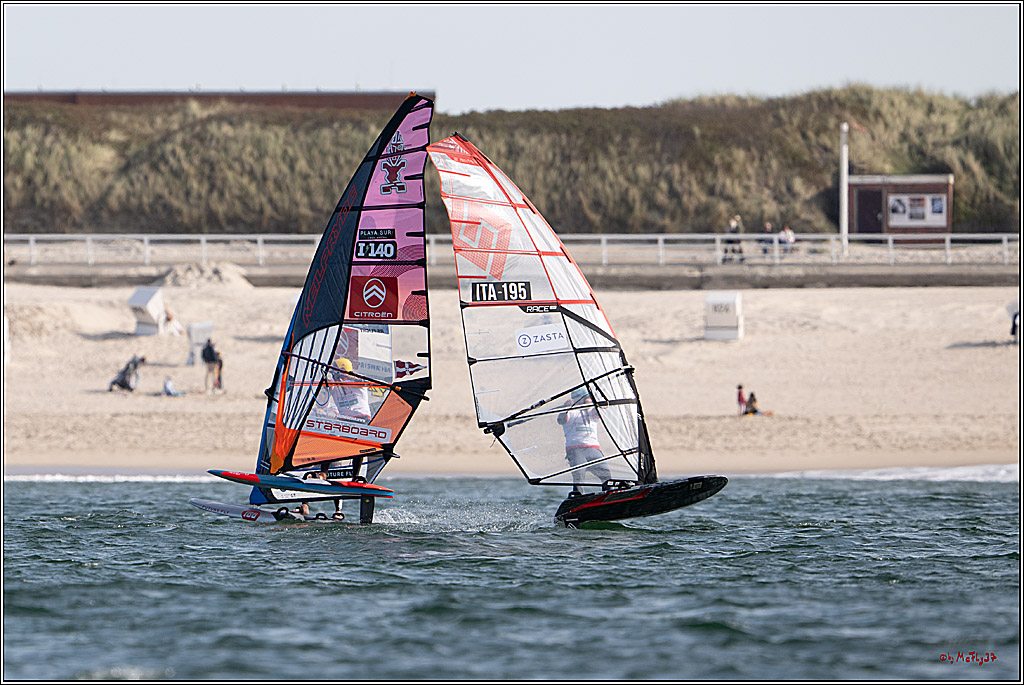 PWA - Citroen - World Windsurfing Tour Sylt 2026 - Tag 2 Freestyle Men - Slalom Men Training; Sylt Westerland, 27.09.2026