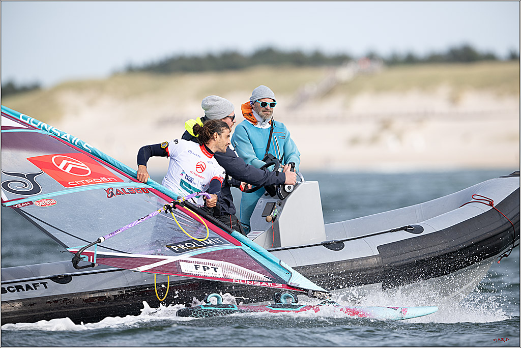 PWA - Citroen - World Windsurfing Tour Sylt 2026 - Tag 2 Freestyle Men - Slalom Men Training; Sylt Westerland, 27.09.2026