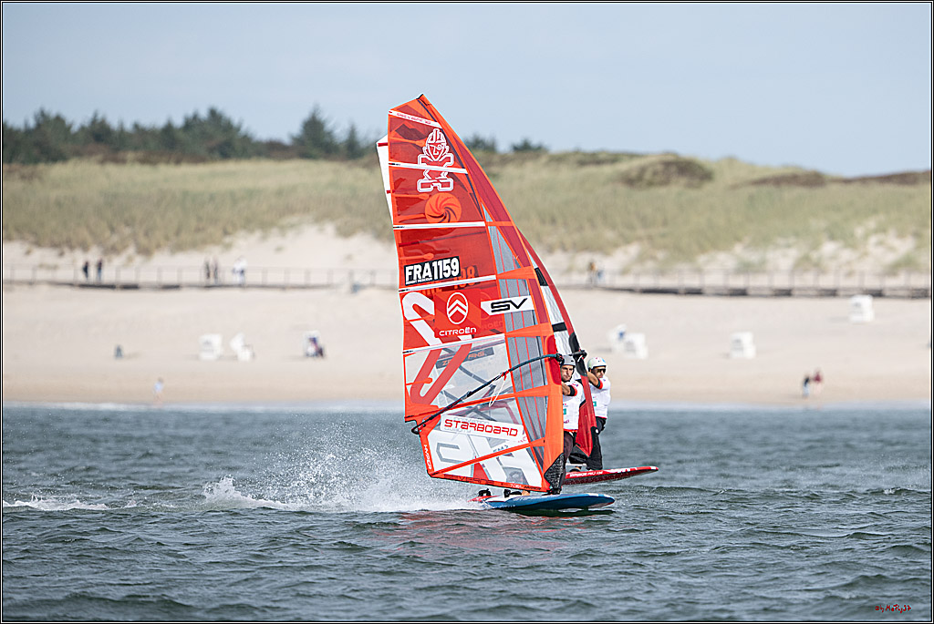 PWA - Citroen - World Windsurfing Tour Sylt 2026 - Tag 2 Freestyle Men - Slalom Men Training; Sylt Westerland, 27.09.2026