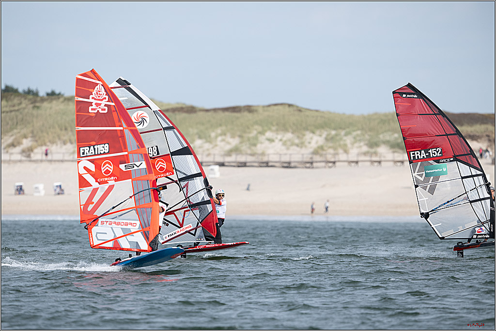PWA - Citroen - World Windsurfing Tour Sylt 2026 - Tag 2 Freestyle Men - Slalom Men Training; Sylt Westerland, 27.09.2026