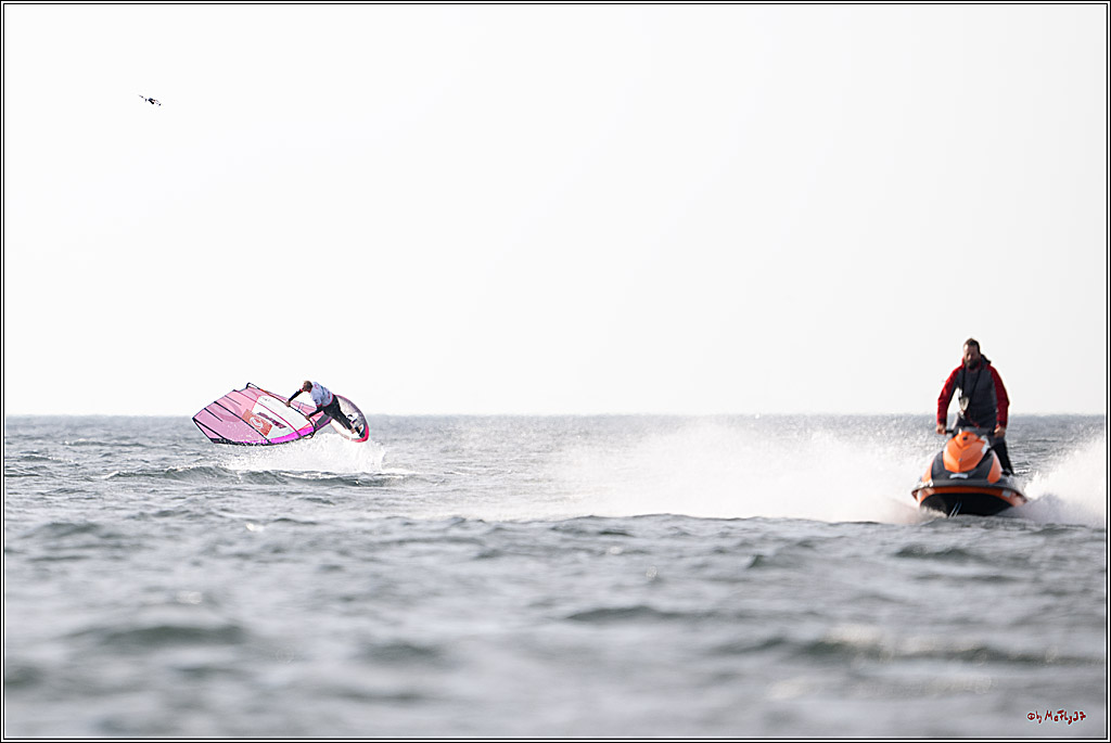 PWA - Citroen - World Windsurfing Tour Sylt 2026 - Tag 2 Freestyle Men - Slalom Men Training; Sylt Westerland, 27.09.2026
