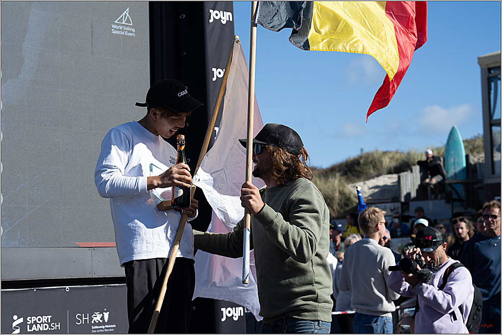 PWA - Citroen - World Windsurfing Tour Sylt 2026 - Tag 9 Siegerrehrungen Slalom Foil Men u. Freestyle Men; Sylt Westerland, 04.10.2026