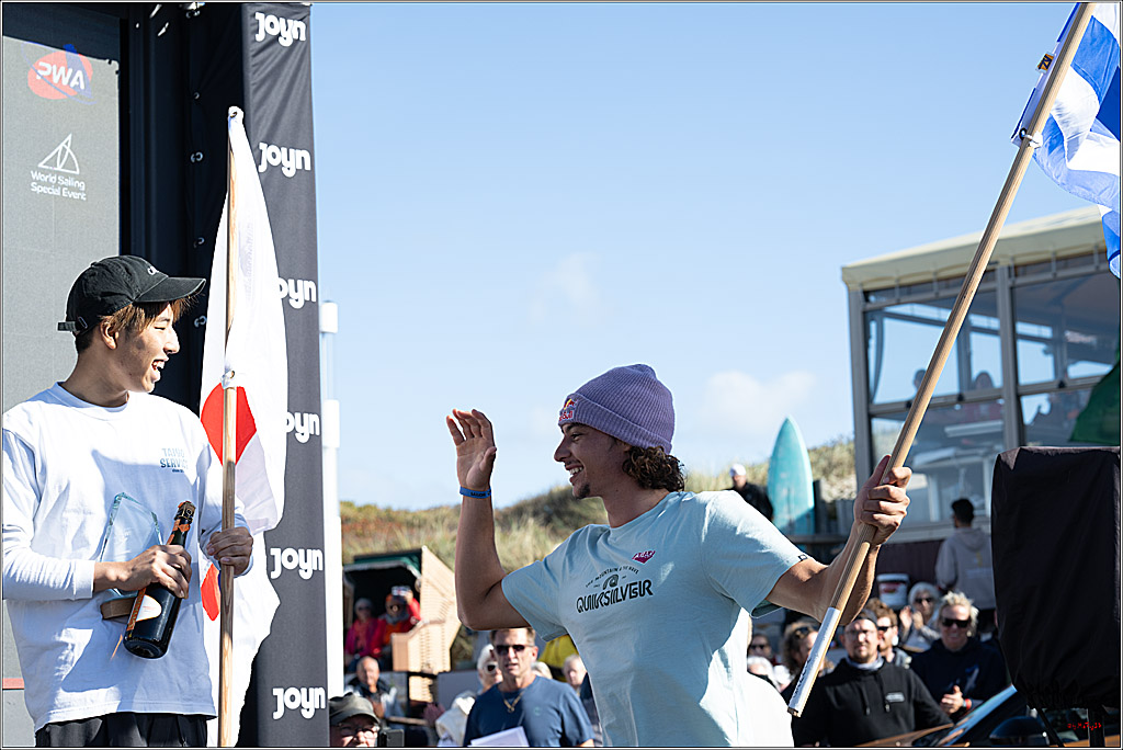PWA - Citroen - World Windsurfing Tour Sylt 2026 - Tag 9 Siegerrehrungen Slalom Foil Men u. Freestyle Men; Sylt Westerland, 04.10.2026