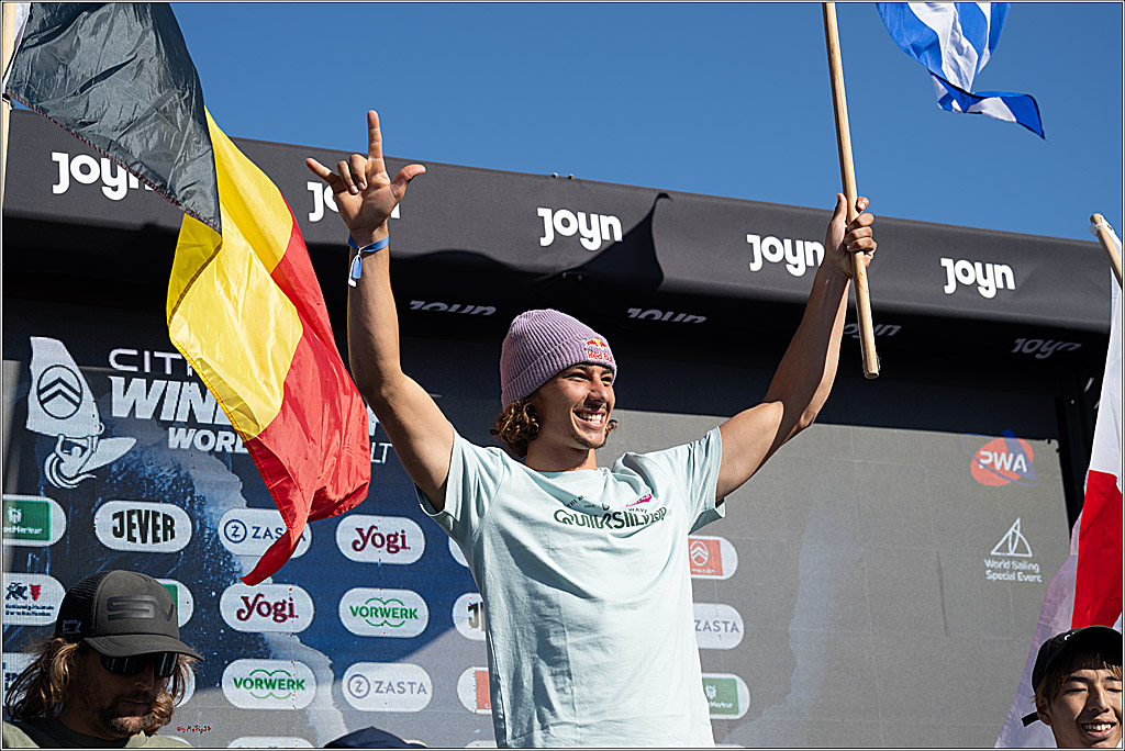 PWA - Citroen - World Windsurfing Tour Sylt 2026 - Tag 9 Siegerrehrungen Slalom Foil Men u. Freestyle Men; Sylt Westerland, 04.10.2026
