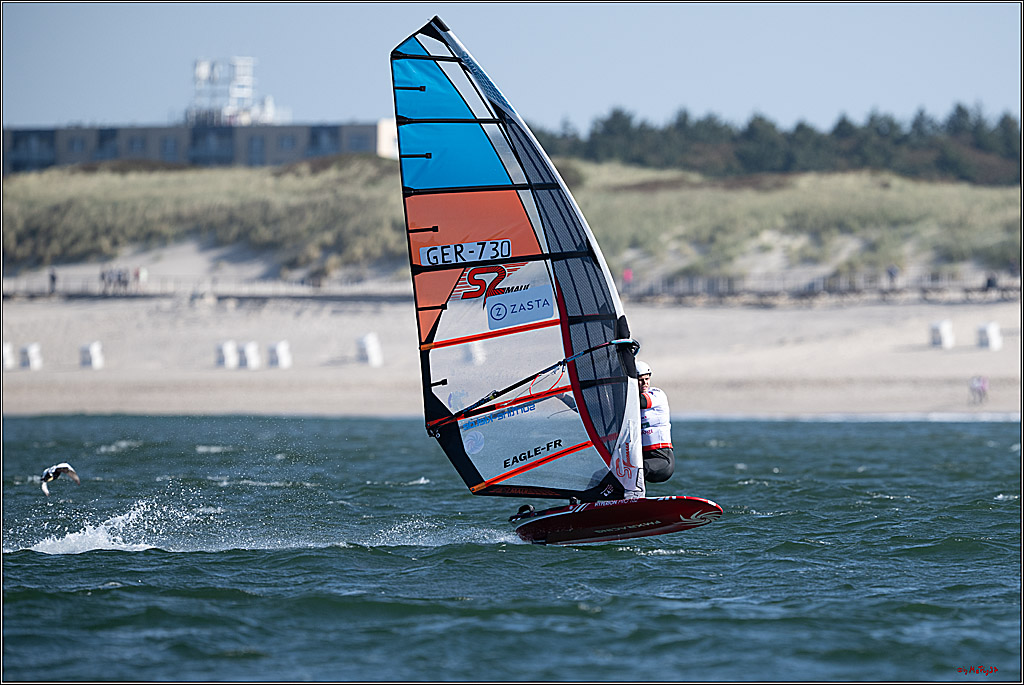 PWA - Citroen - World Windsurfing Tour Sylt 2026 - Tag 2 Freestyle Men - Slalom Men Training; Sylt Westerland, 27.09.2026