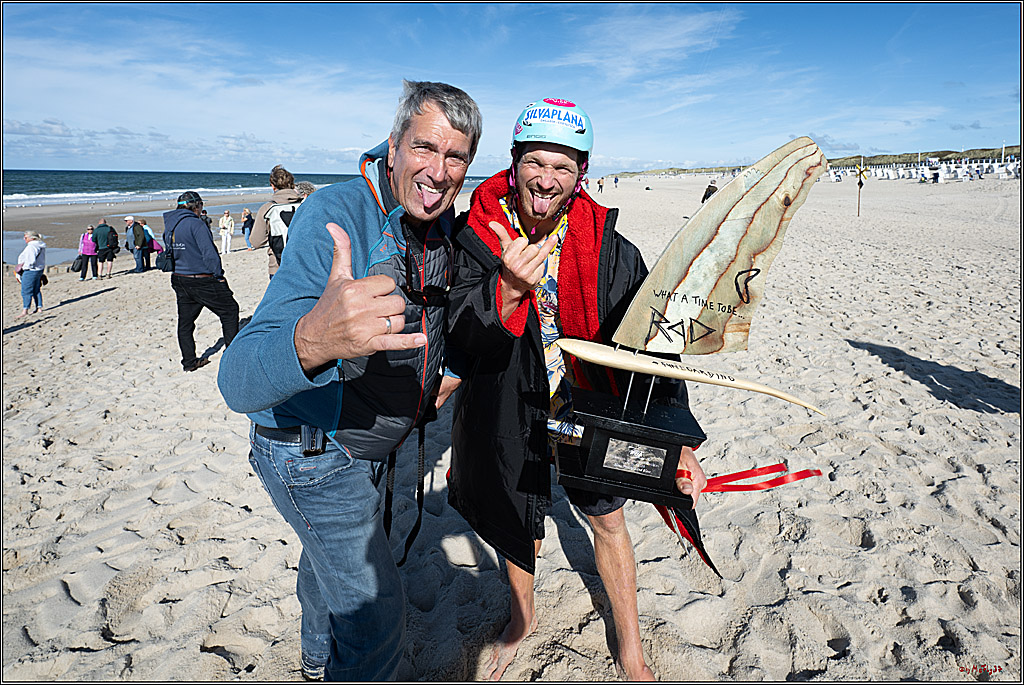 PWA - Citroen - World Windsurfing Tour Sylt 2026 - Tag 9 Siegerrehrungen Slalom Foil Men u. Freestyle Men; Sylt Westerland, 04.10.2026