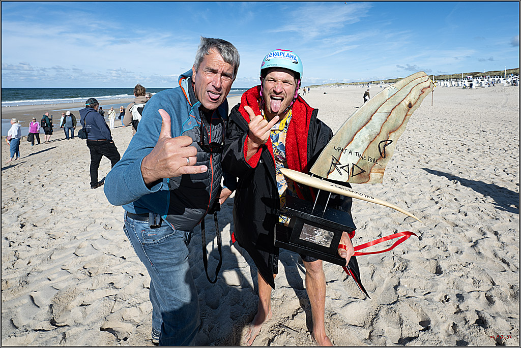 PWA - Citroen - World Windsurfing Tour Sylt 2026 - Tag 9 Siegerrehrungen Slalom Foil Men u. Freestyle Men; Sylt Westerland, 04.10.2026
