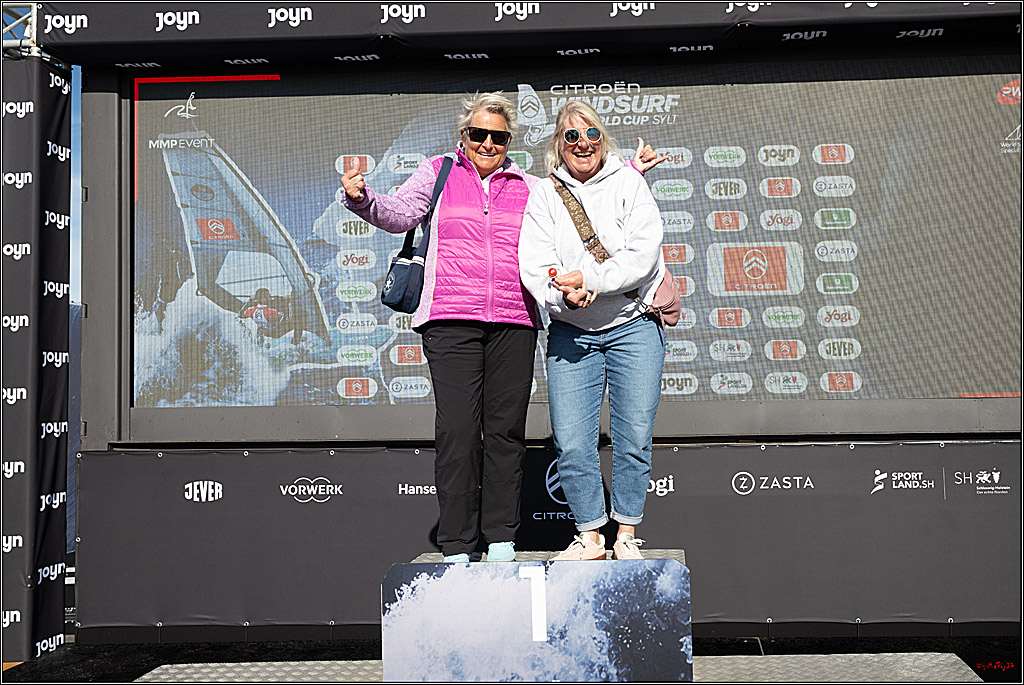 PWA - Citroen - World Windsurfing Tour Sylt 2026 - Tag 9 Siegerrehrungen Slalom Foil Men u. Freestyle Men; Sylt Westerland, 04.10.2026
