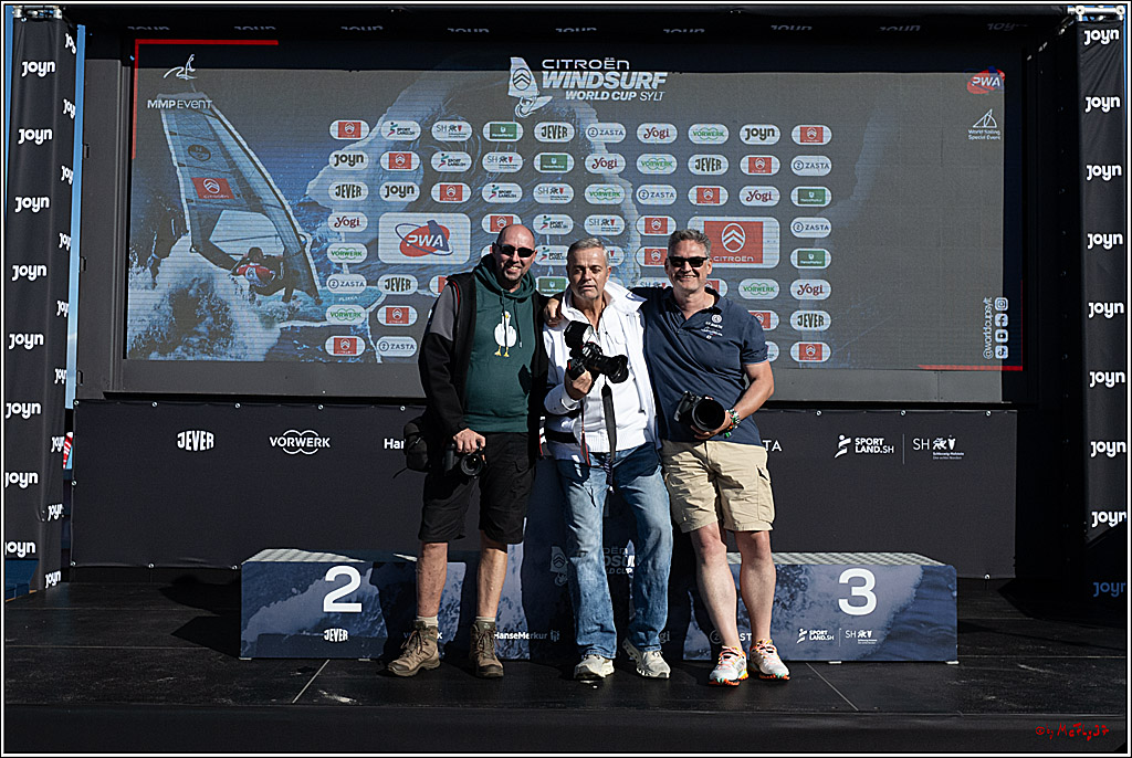 PWA - Citroen - World Windsurfing Tour Sylt 2026 - Tag 9 Siegerrehrungen Slalom Foil Men u. Freestyle Men; Sylt Westerland, 04.10.2026