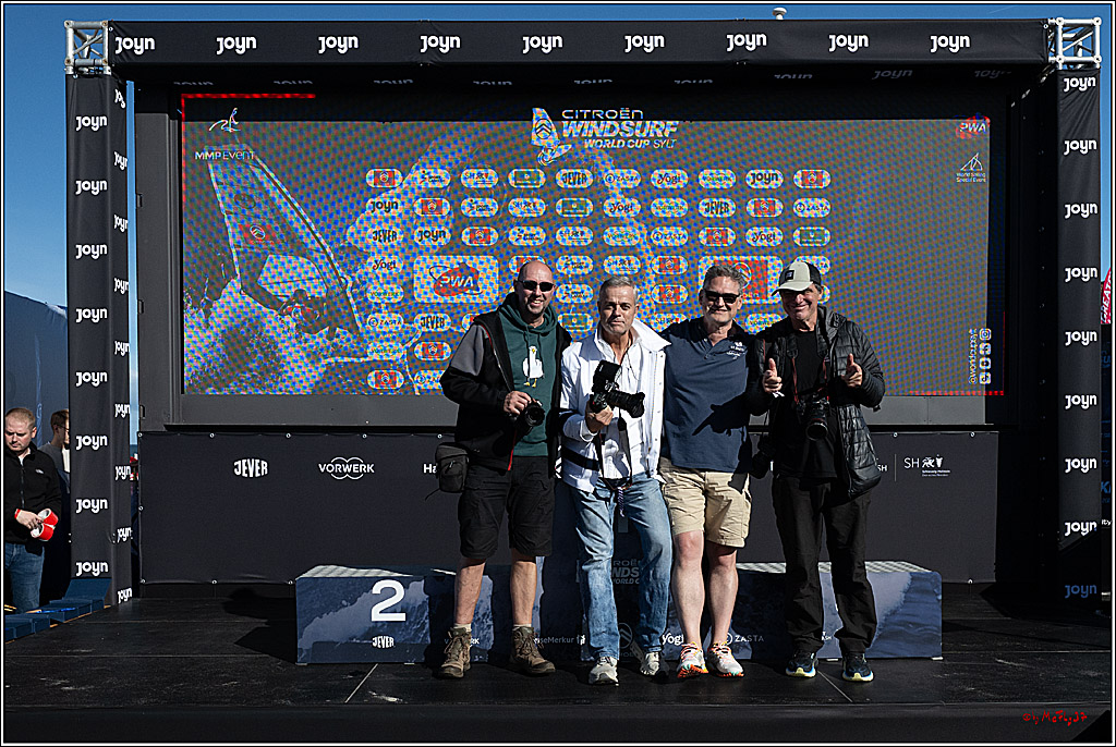 PWA - Citroen - World Windsurfing Tour Sylt 2026 - Tag 9 Siegerrehrungen Slalom Foil Men u. Freestyle Men; Sylt Westerland, 04.10.2026