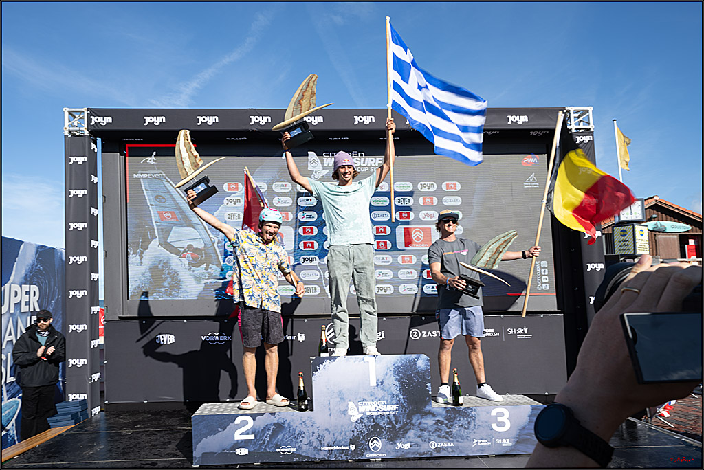 PWA - Citroen - World Windsurfing Tour Sylt 2026 - Tag 9 Siegerrehrungen Slalom Foil Men u. Freestyle Men; Sylt Westerland, 04.10.2026