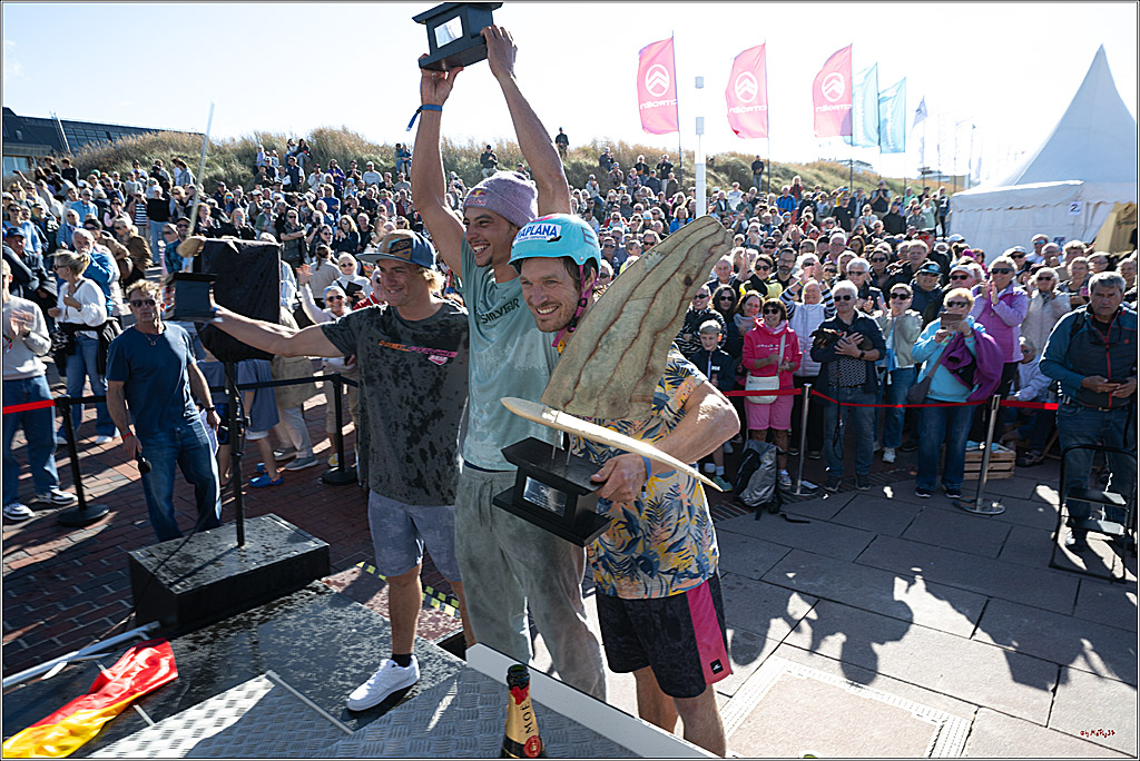 PWA - Citroen - World Windsurfing Tour Sylt 2026 - Tag 9 Siegerrehrungen Slalom Foil Men u. Freestyle Men; Sylt Westerland, 04.10.2026